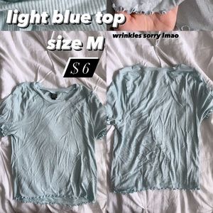 Light Blue Top